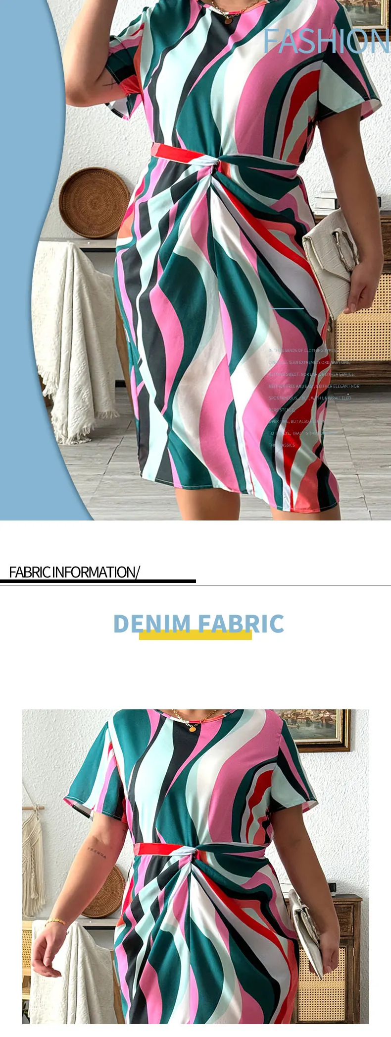 Plus Size Floral Print Tank Dress for Women - Casual Sleeveless Crew Neck, Polyester, Machine Washable, Non-Sheer, Knit Fabric,
