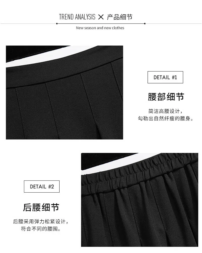 150Kg Plus Size Women's Autumn Loose Pleated A-Line Skirt 4XL 5XL 6XL 7XL 8XL 9XL Fleece Solid Elastic Waist Skirt Black 150Kg Plus Size Women's Autumn Loose Pleated A-Line Skirt 4XL 5XL 6XL 7XL 8XL 9XL Fleece Solid Elastic Waist Skirt Black