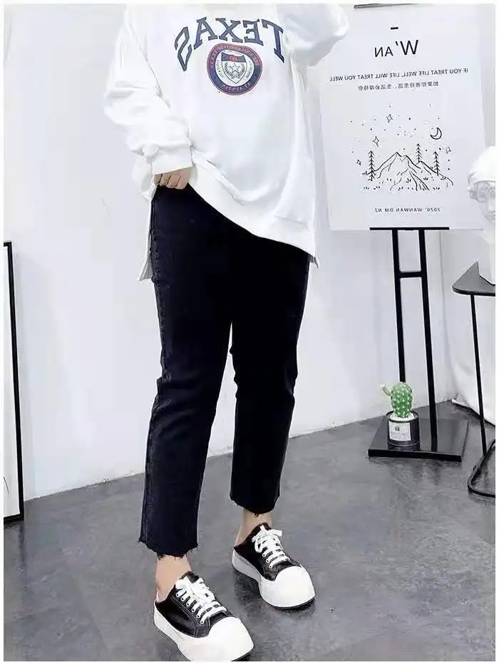 2023 Autumn New Elegant Fashion Neutral Sex Capable Versatile Trend Trousers High-waisted Plus Size Pants Women Straight Bottom