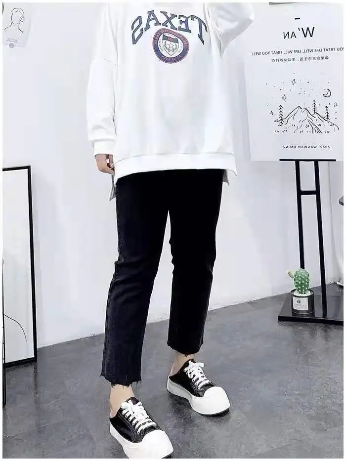 2023 Autumn New Elegant Fashion Neutral Sex Capable Versatile Trend Trousers High-waisted Plus Size Pants Women Straight Bottom