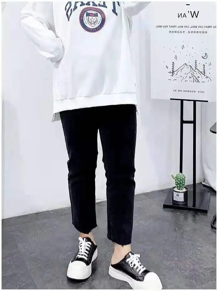 2023 Autumn New Elegant Fashion Neutral Sex Capable Versatile Trend Trousers High-waisted Plus Size Pants Women Straight Bottom