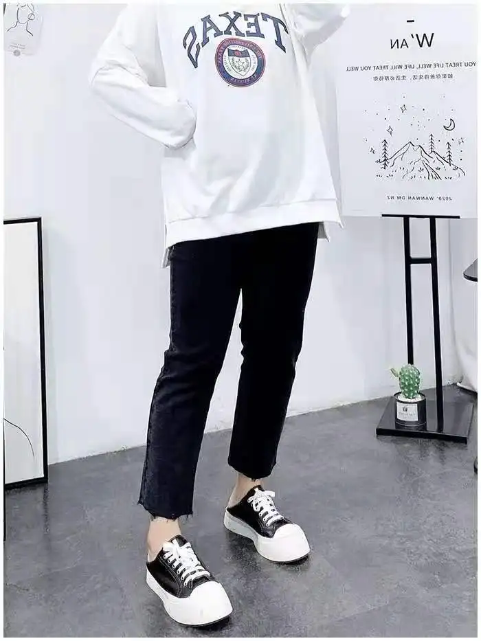 2023 Autumn New Elegant Fashion Neutral Sex Capable Versatile Trend Trousers High-waisted Plus Size Pants Women Straight Bottom