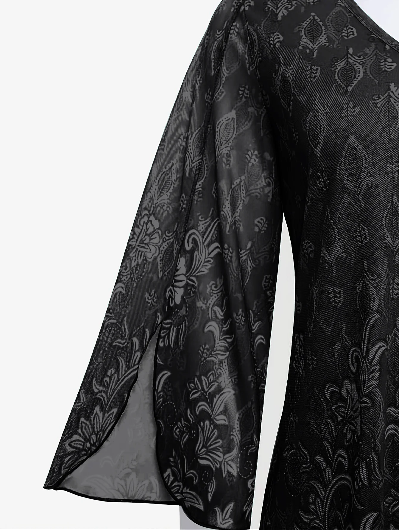 Plus Size Blouse Shirts Women's Lace Tops Blouses 2025 Spring Full Sleeve V-neck Black Green Purple Shirt Elegant Blouse Clothes