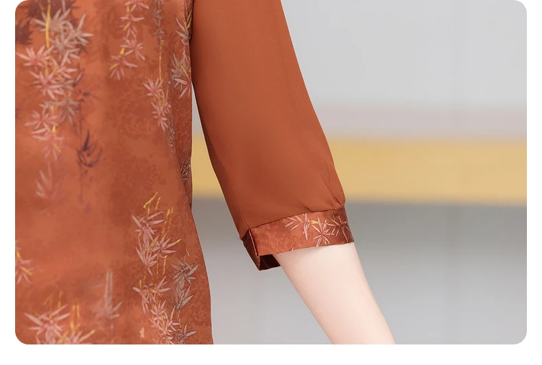 Quilting Retro Leisure Women's Blouse Women's Summer T-shirt Basic Fashion Street Clothing Plus Size Blouse 2024 New Tops