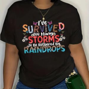 Woman Summer 2024 Y2k Tops Crew Neck Short Sleeve T-Shirt for Women Casual Print Graphic T-Shirt Plus Size Clothing