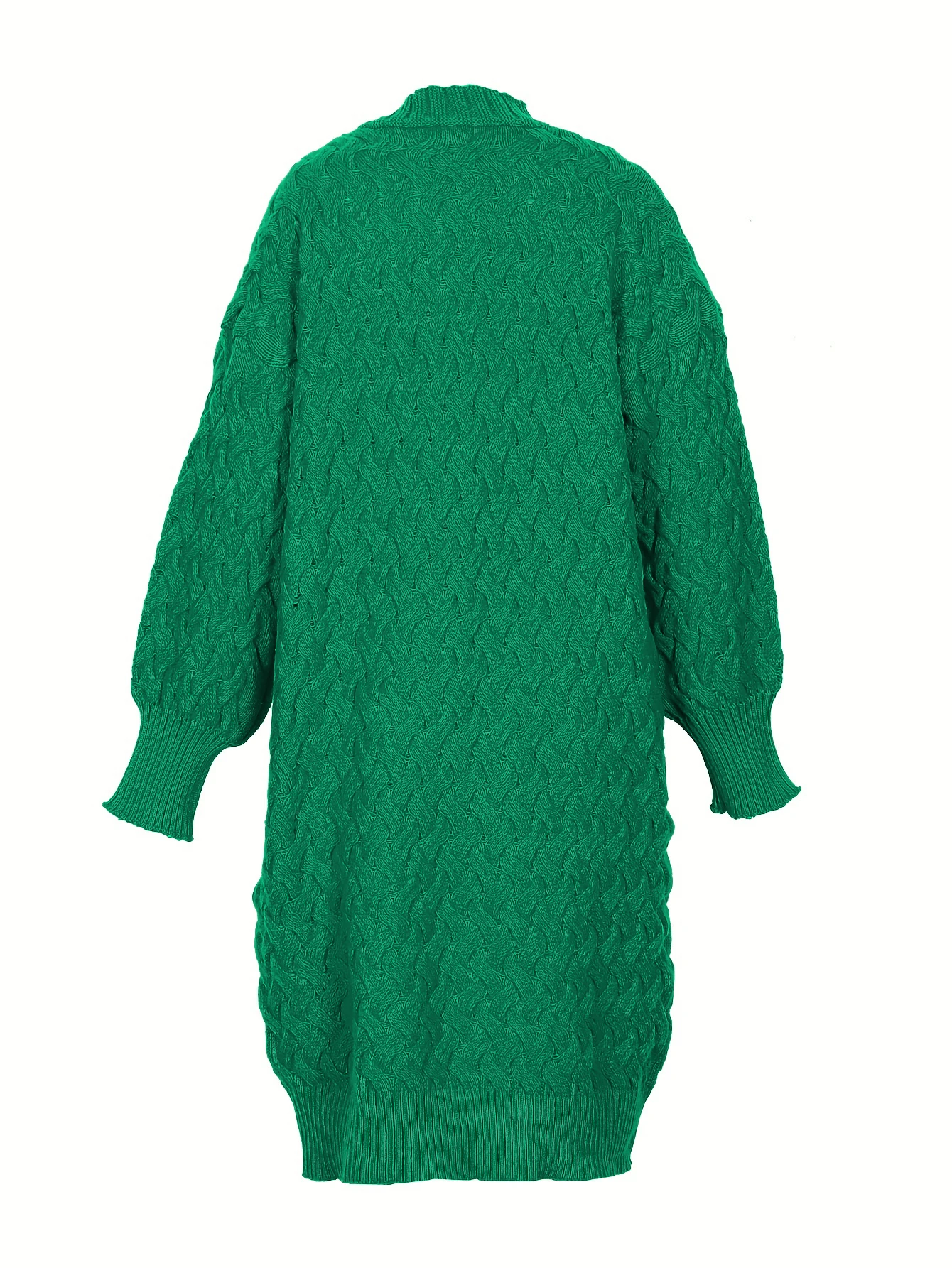 LW Plus Size coat Loose Cardigan Women Autumn Winter Long Sleeve Oversized Cardigan Vintage Casual Solid Long Knitted Sweater